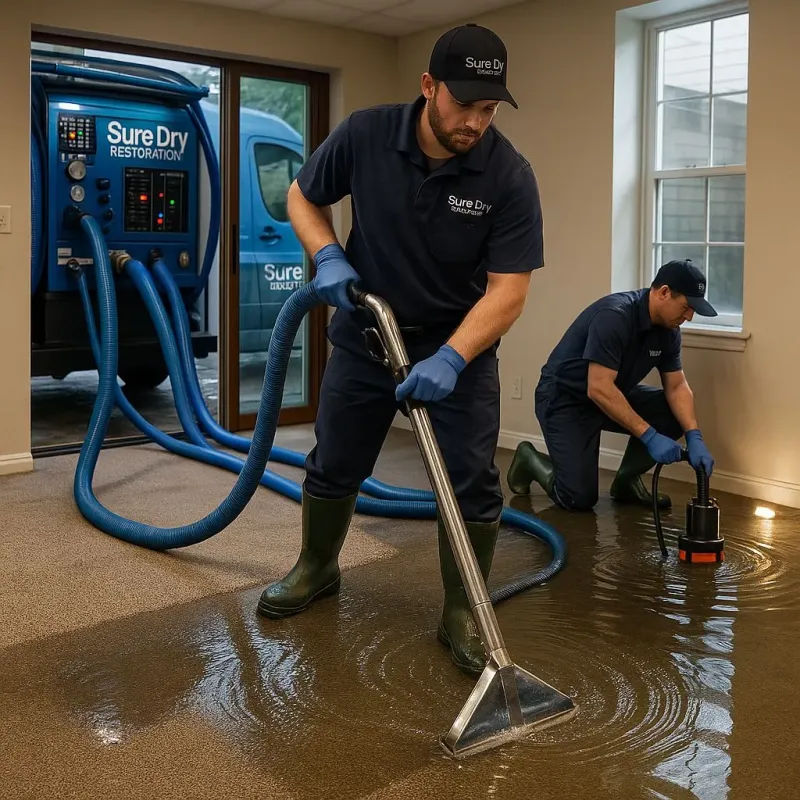 Water Extraction and Removal process in South Hadley, MA